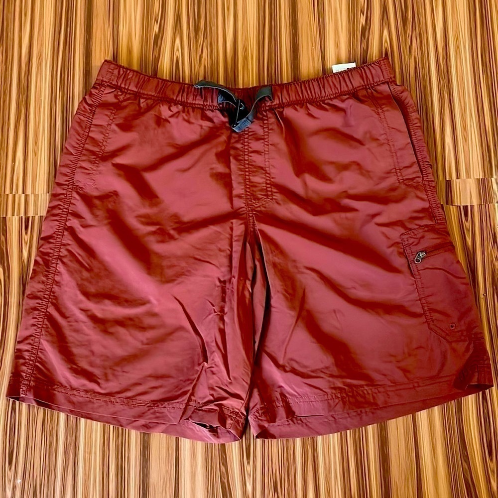 COLUMBIA OmniShade Nylon Hiking Shorts Size Large
